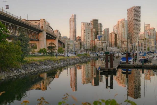 Vancouver highrises.