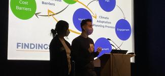 Studio students present their climate plan