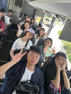 VSP students on bus