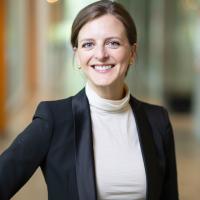Woman in a blazer