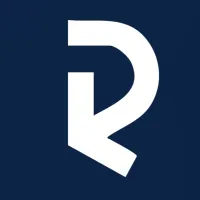 Arrow in rough shape of R