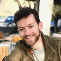 Man in corduroy jacket